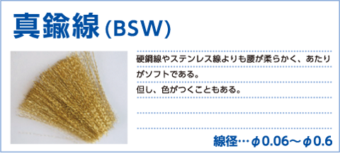 真鍮線(BSW)